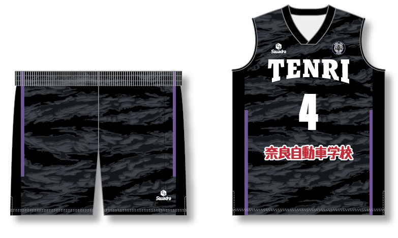 西日本大学女子バスケ 初の公式ユニフォーム発表